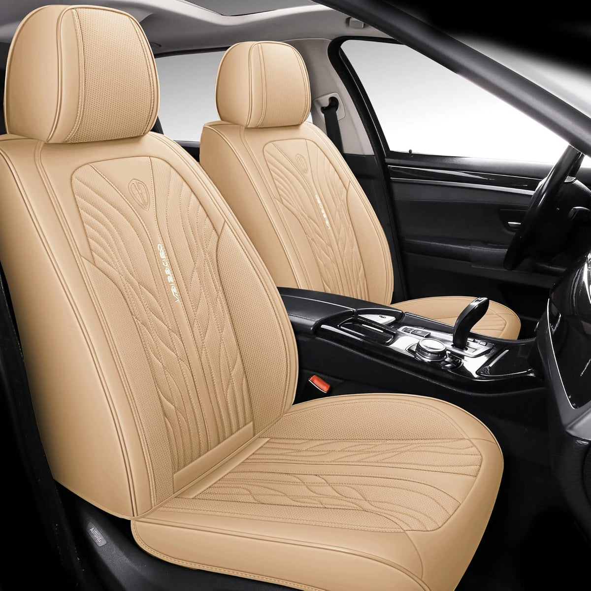 Faux Leather Full Set Car Seat Covers F840768