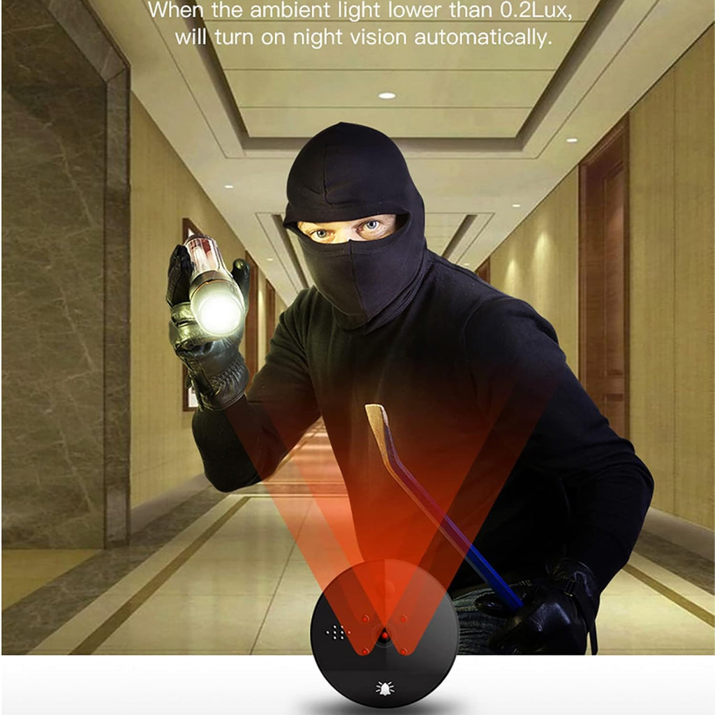 Digital Peephole Door Viewer WiFi Doorbell Camera 1080P Video Intercom 4.3 inch Monitor X677734