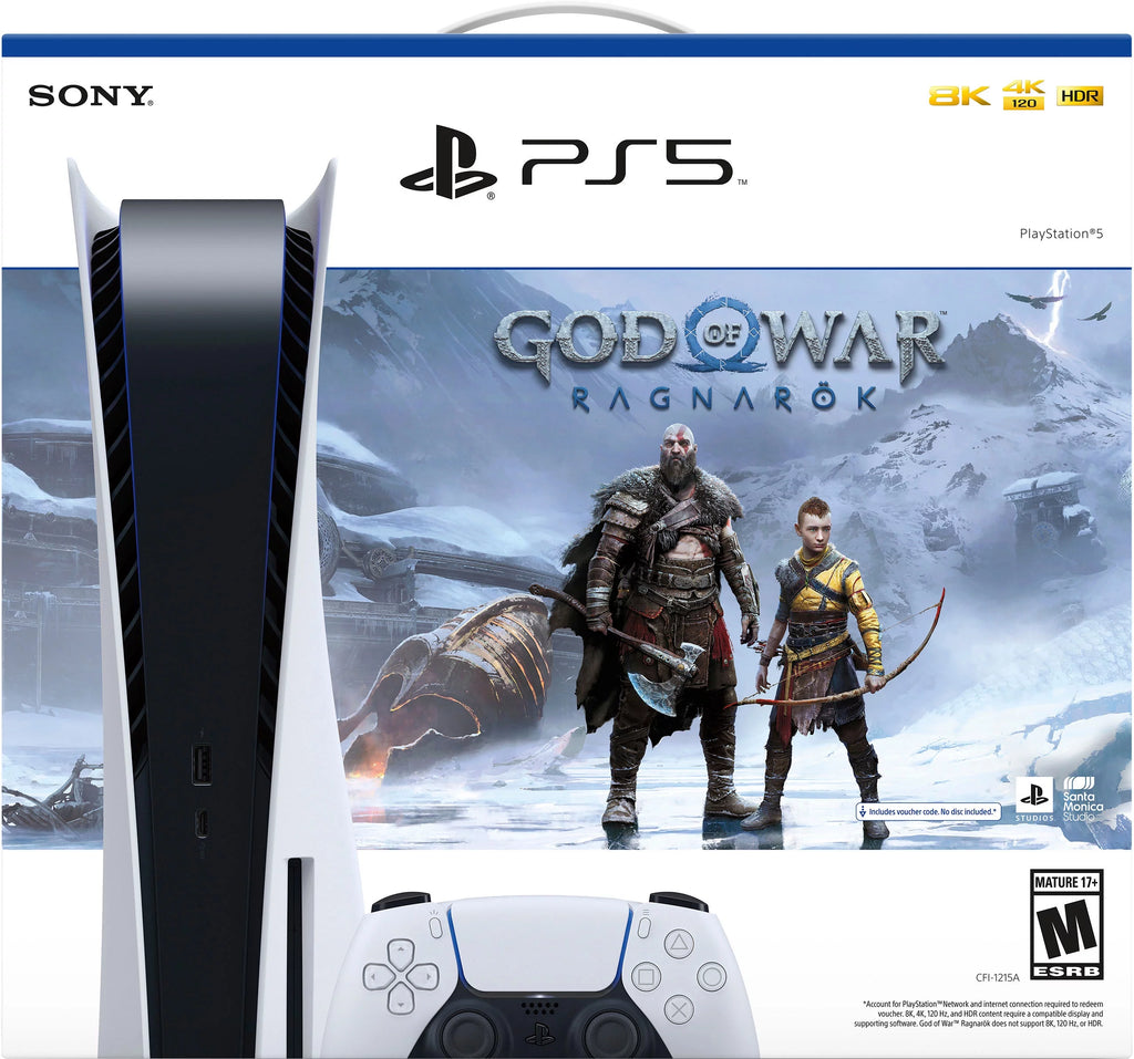 Play Station 5 Disk Console Bundle with Headset Y6741