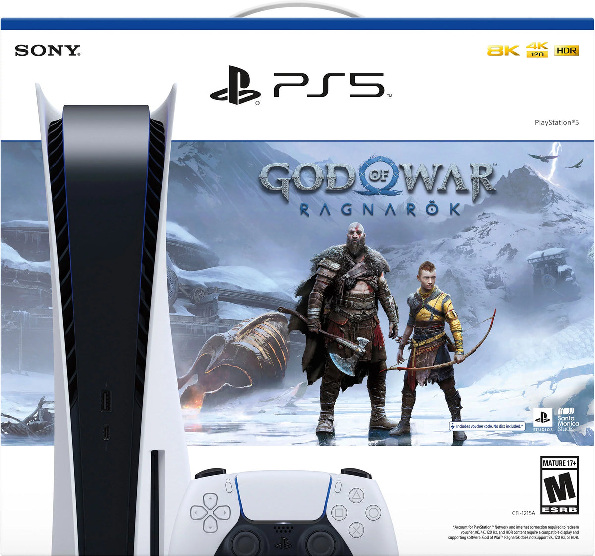 Play Station 5 Disk Console Bundle with Headset Y6741