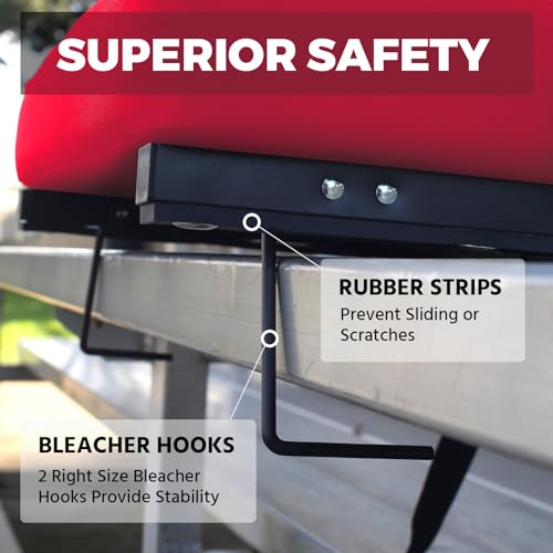 Black Portable Foldable Stadium Seat J947347