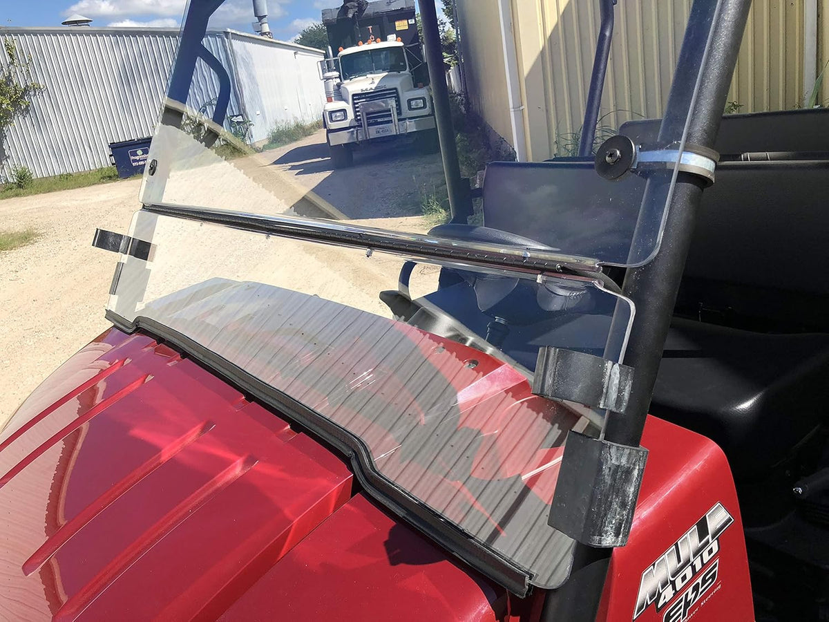 Kawasaki Mule 4000 4010 Polycarbonate Flip Up Windshield R187