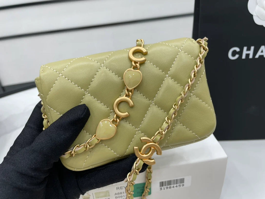Distressed Green Women's Bags F735886