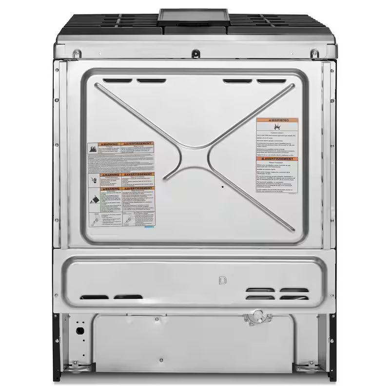 7.1 cu. ft. Slide-In Dual Fuel Range with Self-Cleaning Convection Oven in Stainless Steel P994