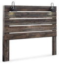 Full Panel Headboard Whitewash O85969