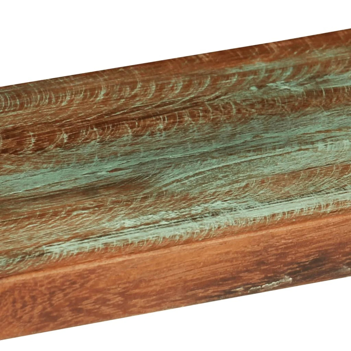 3 Piece Solid Reclaimed Wood Wall Cube Shelf Set S9108