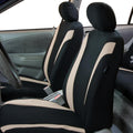 Full Set Flat Cloth Car Seat Covers with Split Bench Z342