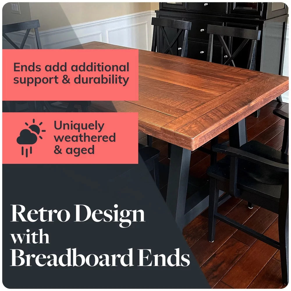 Reclaimed Wood Table Top 36" x 36" L14952