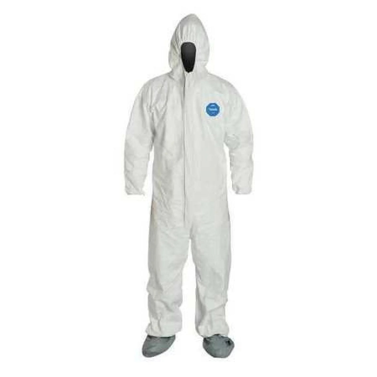 Hooded Coveralls, White, Tyvek 400, PK6 O918