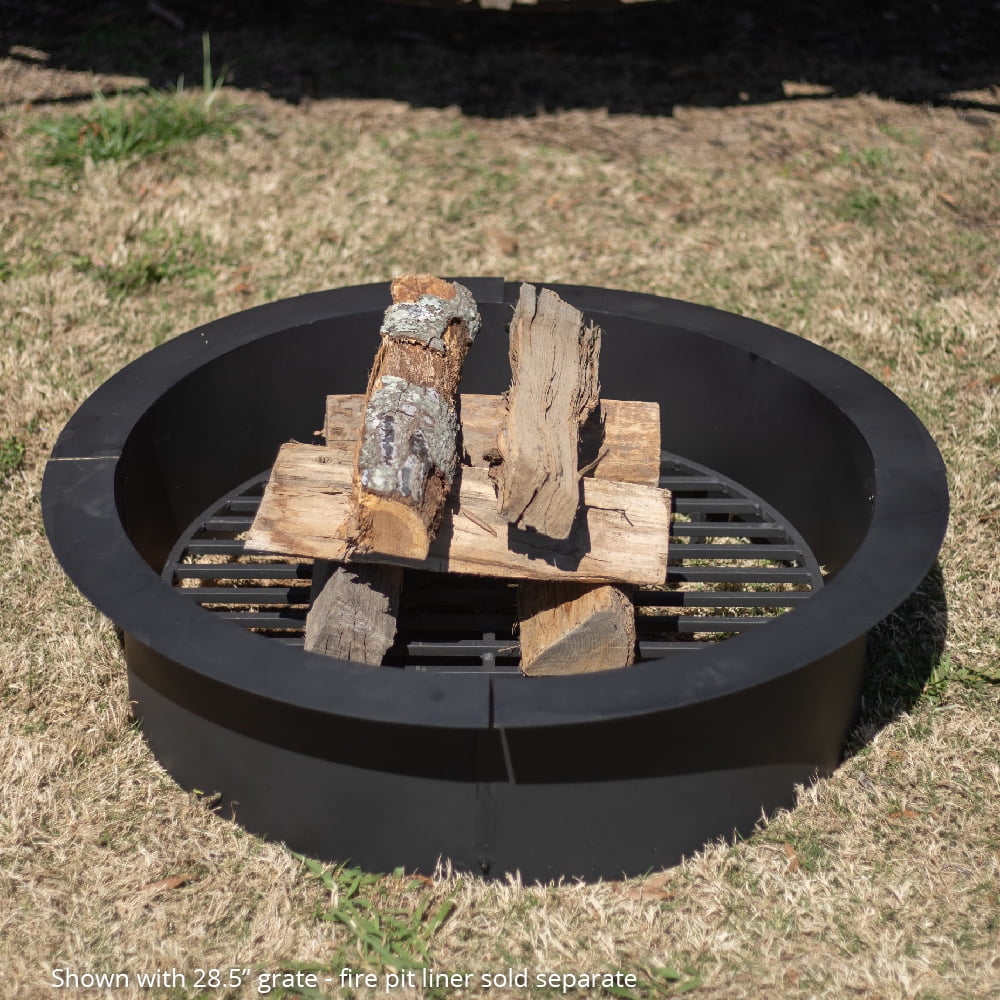 Round 36.5in Heavy Duty 1/2in Steel Fire Pit Grate I652245