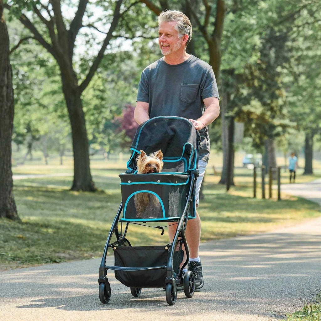 Black Pet Stroller R477