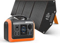 600W Portable Power Station with 100W Solar Panel Y36133