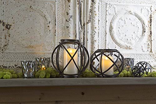 Unscented Moving Flame Outdoor Candle with Timer Y904
