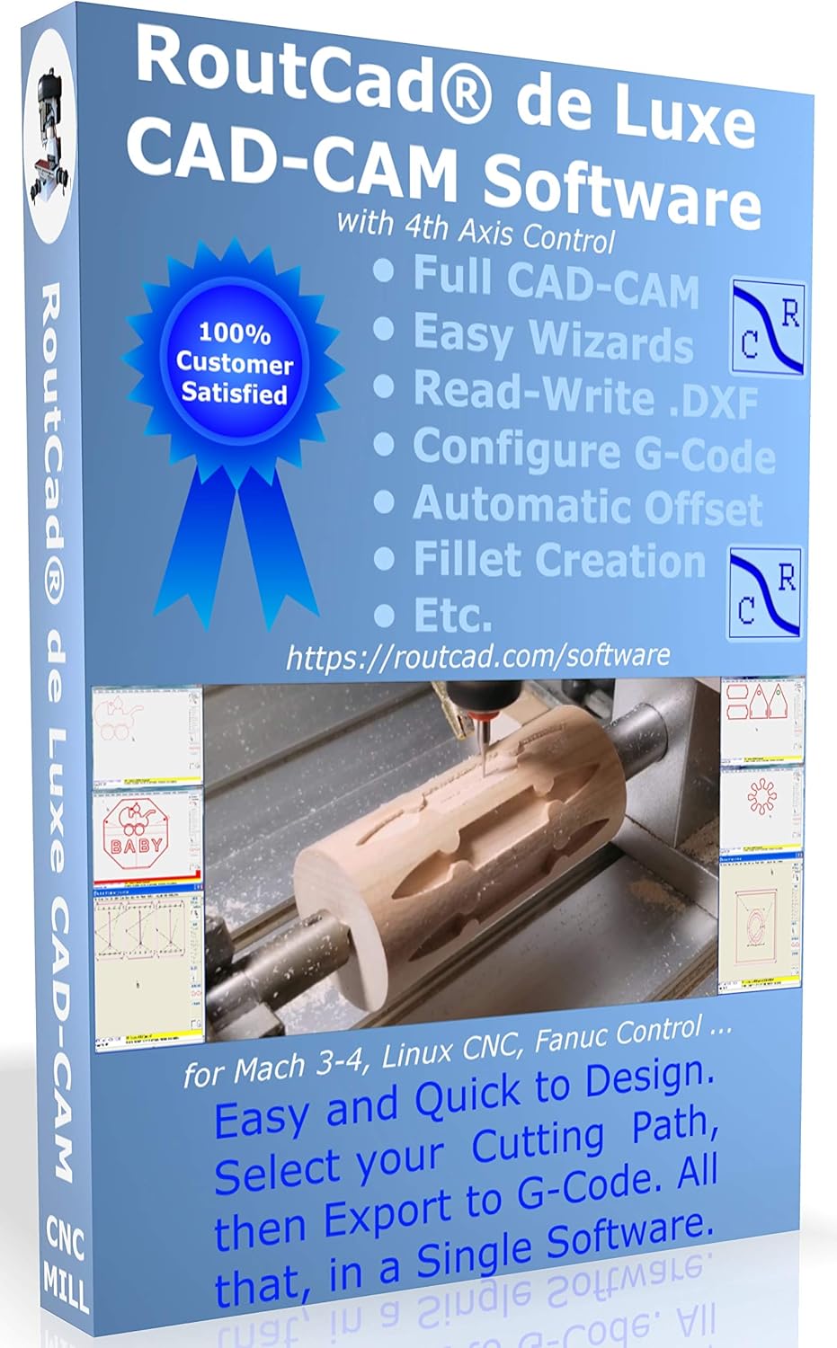 4 Axis CAD-CAM CNC Software I540023