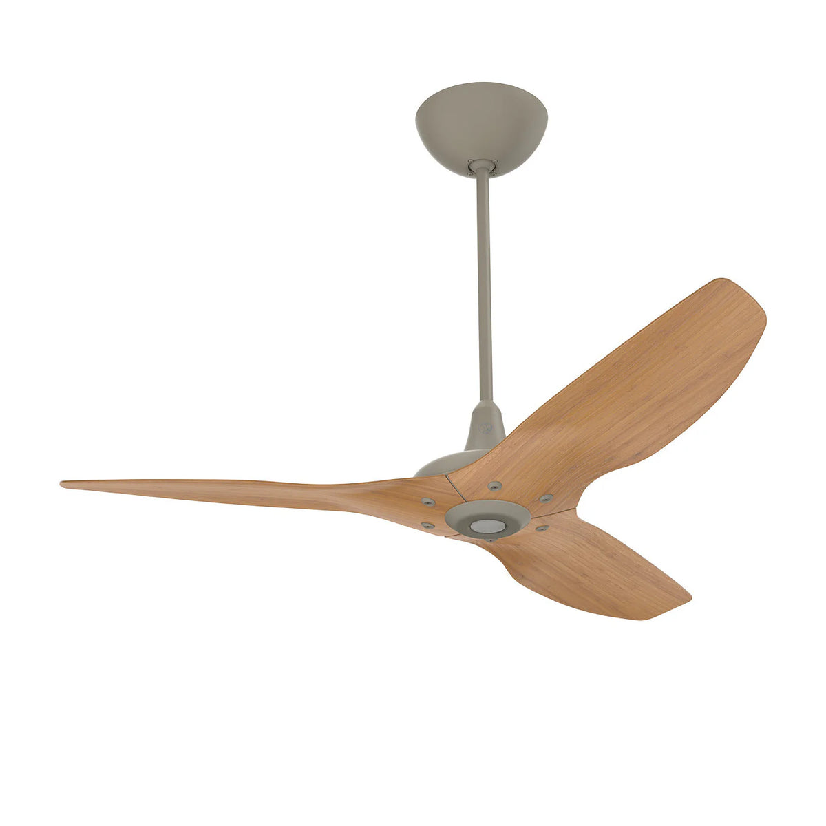 52 Ceiling Fan with Bamboo Blades and Satin Nickel Finish X77925