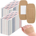 600 Pcs Large Flexible Adhesive Fabric Bandages 2 x 4 Inch V8895