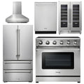 36 Electric Range, Range Hood, Refrigerator, Dishwasher, Wine Cooler D5015