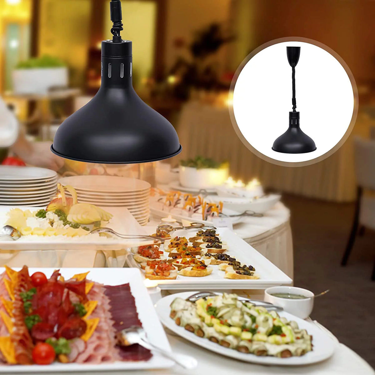 250W Hanging Food Heat Lamp H338043