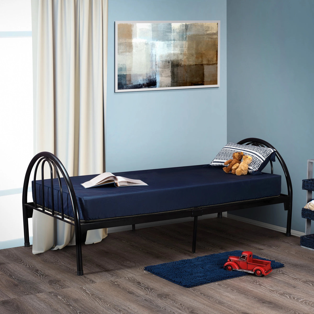 6 Inch Foam Mattress with Blue Nylon Cover H108968