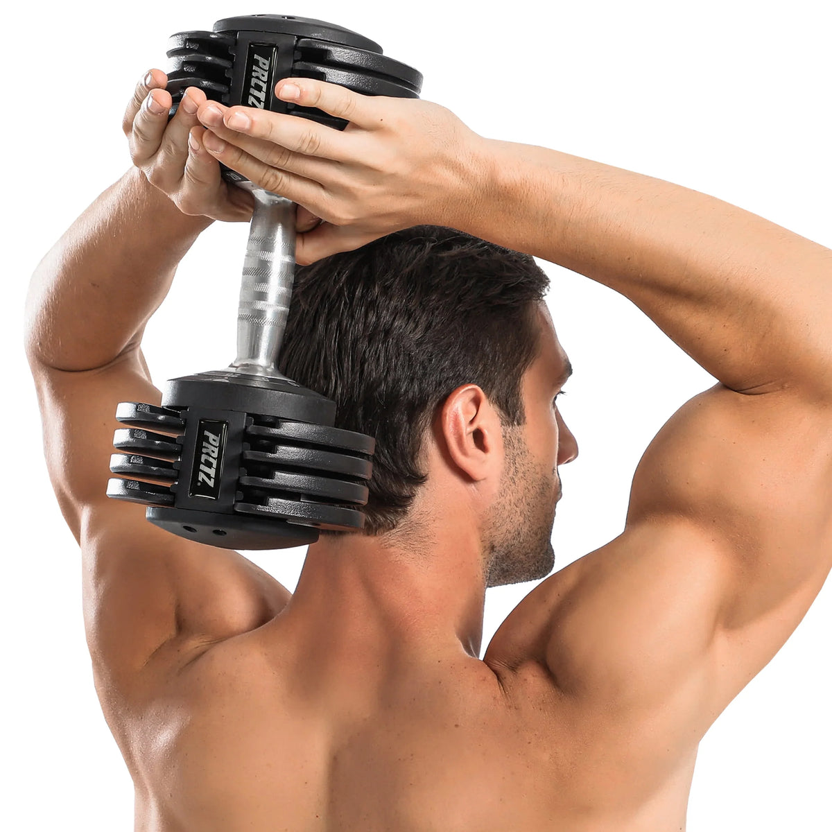 5-25lb Adjustable Dumbbell Black T338