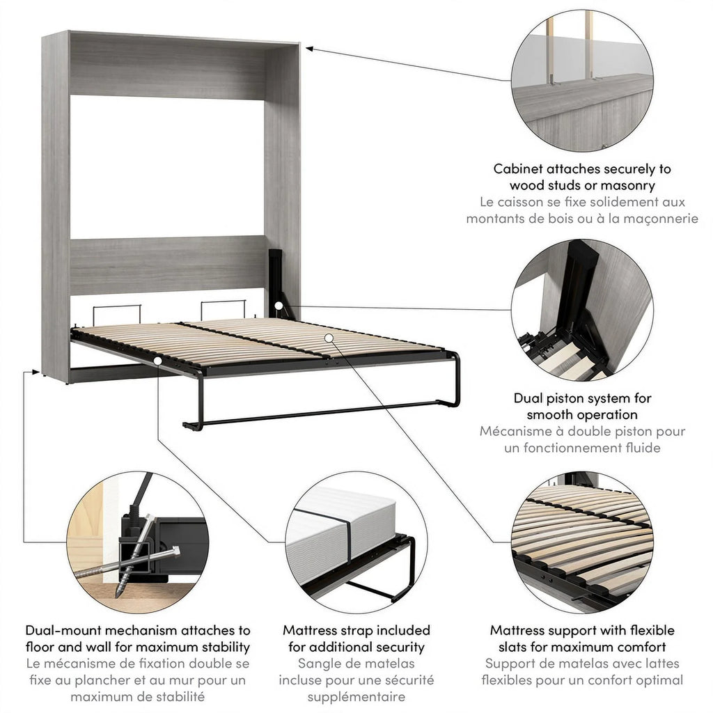 Queen Murphy Bed X410062