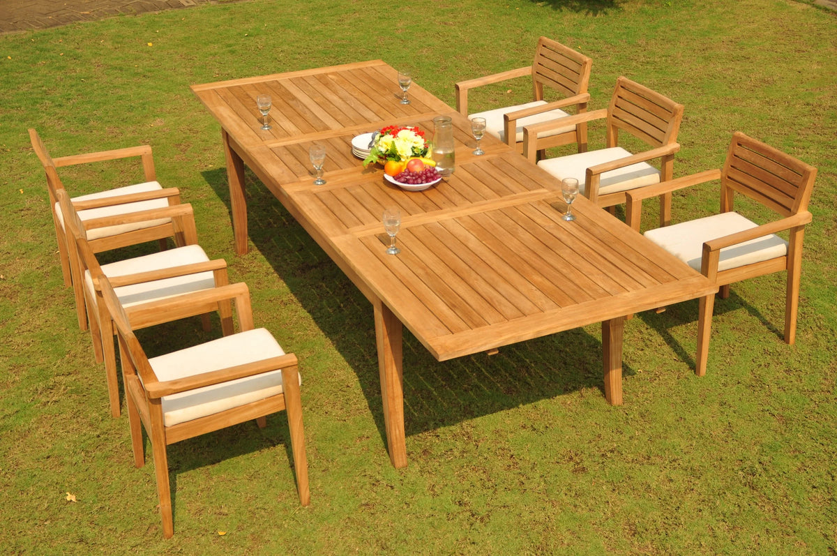 7 Pc Teak Dining Set D321799