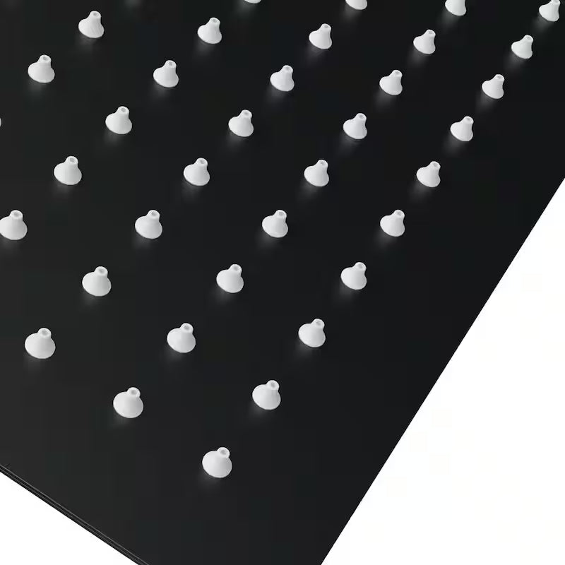 3-Spray Hand Shower Tub and Shower Faucet with 12 in. Rain Shower Head in Matte Black A574159