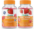 Glucose Collagen Vitamin C Gummies Bundle Gluten Free Chewable Vitamin Supplement R55853