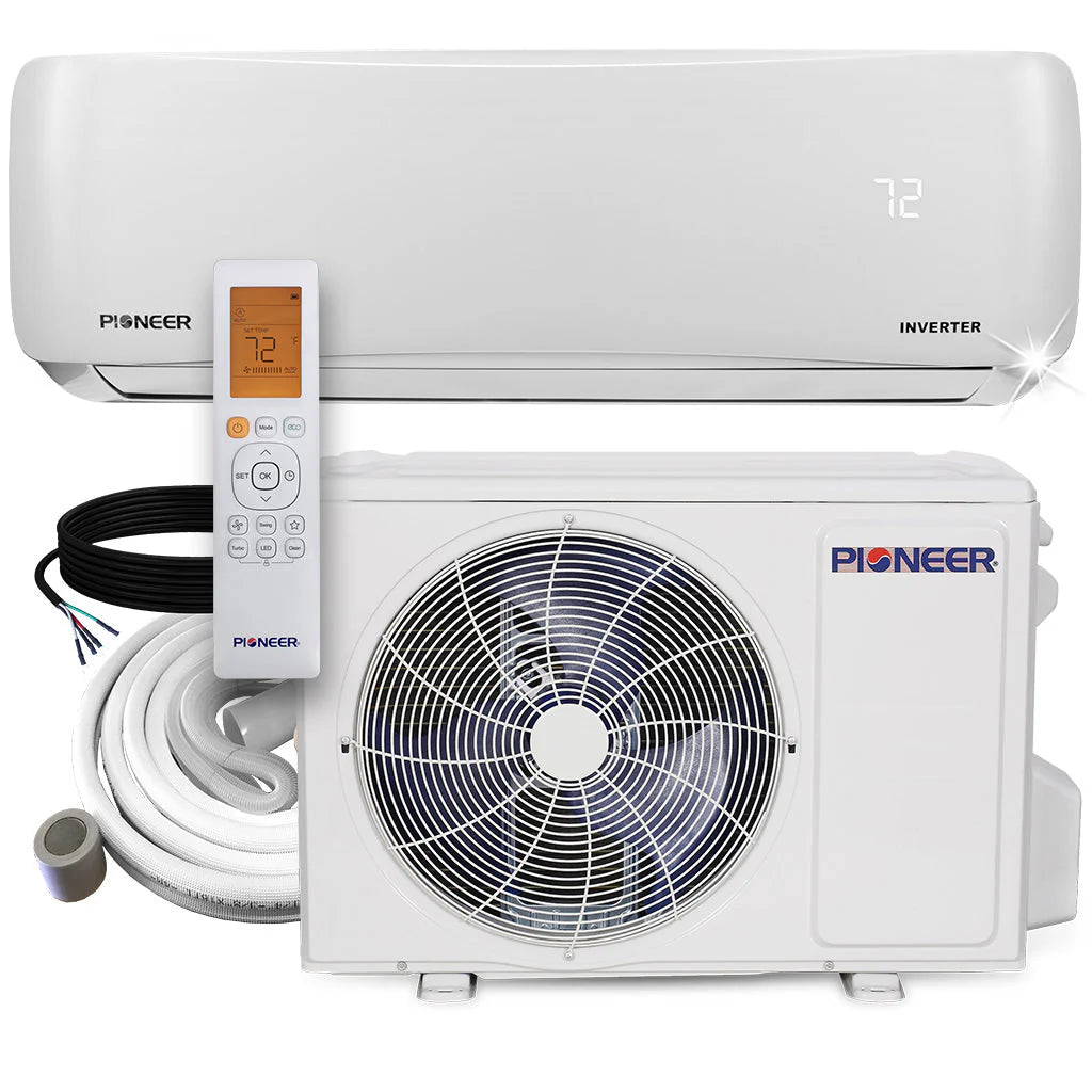 9,000 BTU 230V Ductless Mini-Split Inverter Air Conditioner Heat Pump U91076