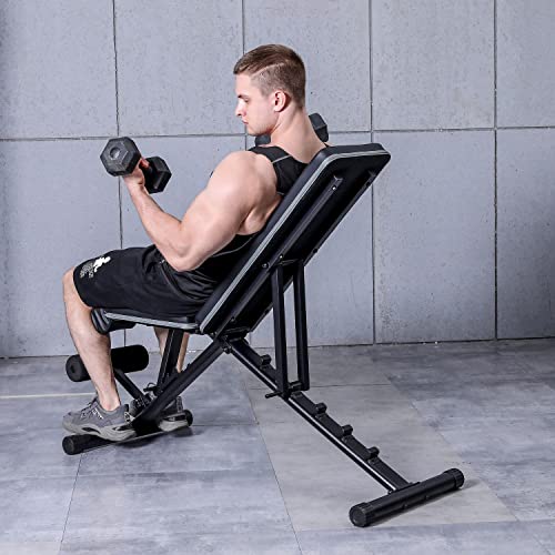 Adjustable Weight Bench 1100 lb Foldable N537
