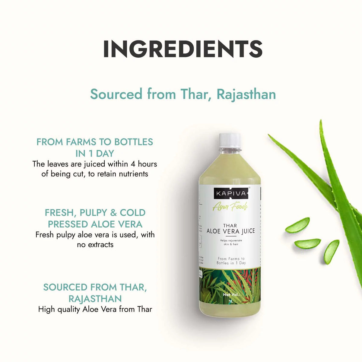 Aloe Vera Juice and Neem Juice 1L L54980