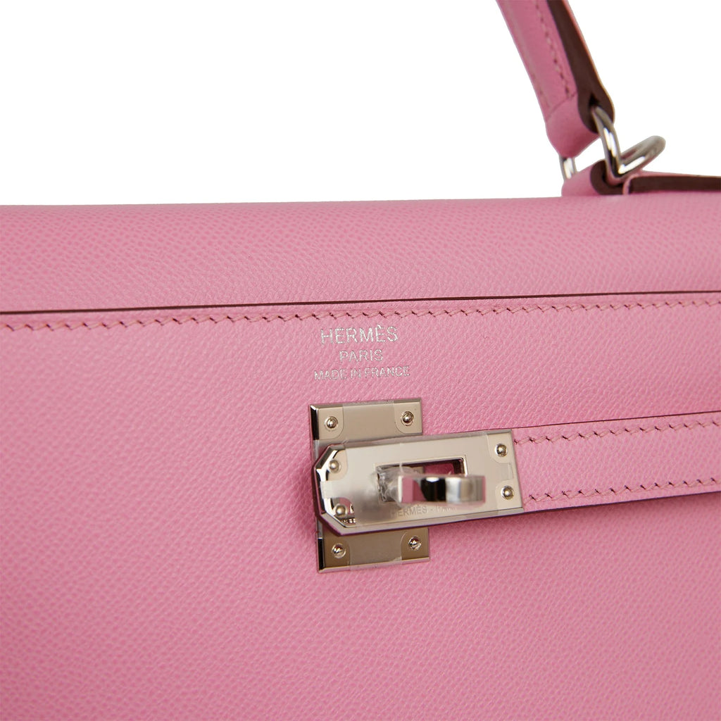Pink 25 Leather Handbag E668