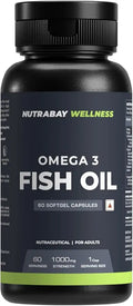 60 Capsules 1000 mg Omega 3 Fish Oil N5420