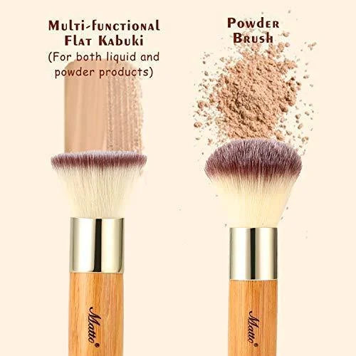 Bamboo Makeup Brush Set 2 Pieces X57359