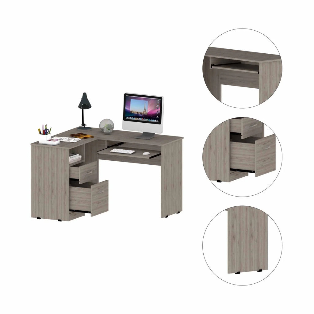 L Shaped Computer Desk Q976
