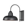 1 Light Black Outdoor Wall Sconce V7260