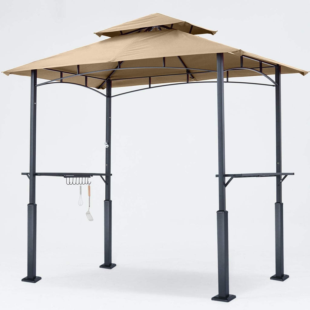 8'x 5' Grill Gazebo with LED Light J52926