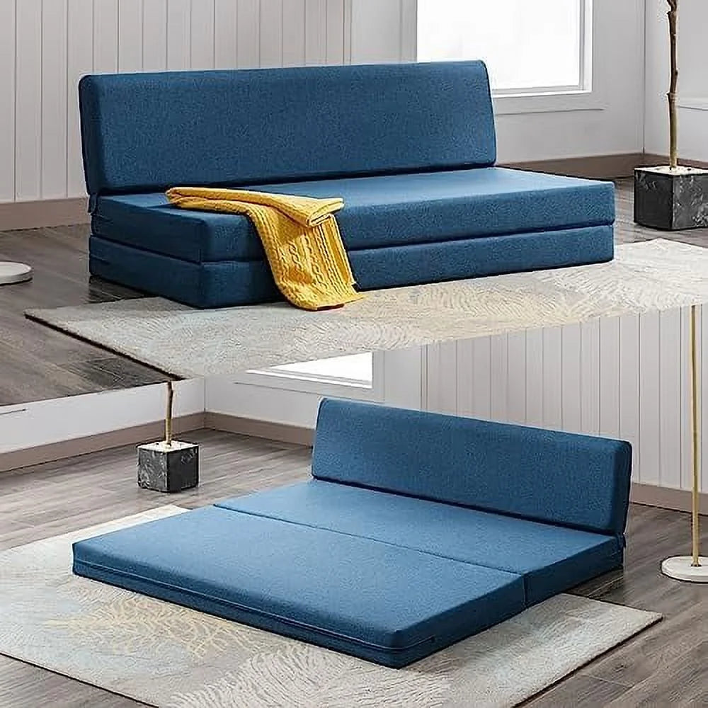 Folding Mattress Sofa Full Convertible Sleeper Bed S5981