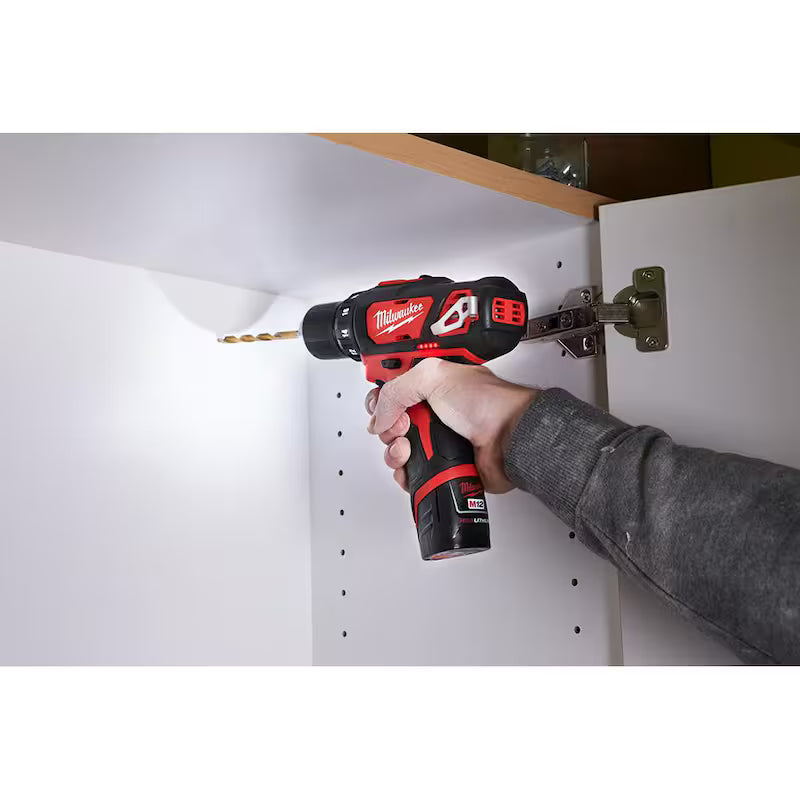 12V Lithium-Ion Cordless 4-Tool Combo Kit with Batteries and Charger B478804