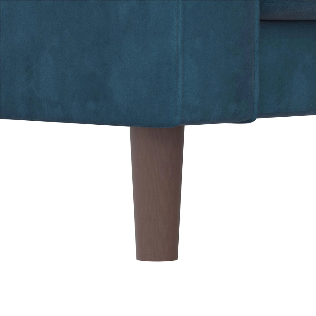Blue Velvet 2 Seater Sofa G63276