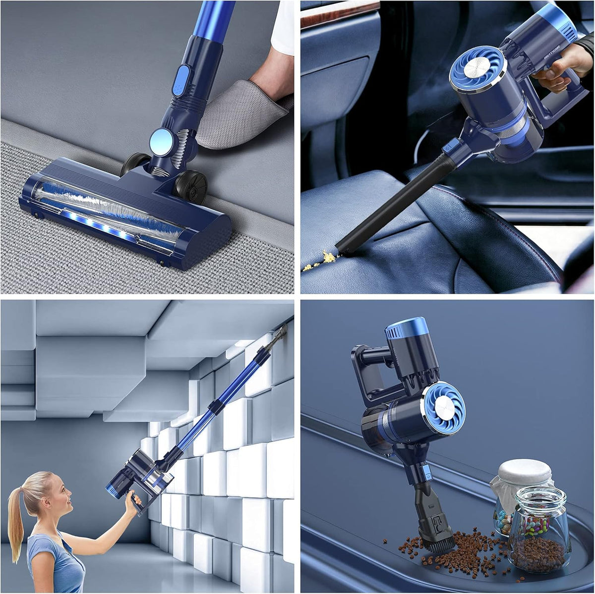 Cordless 4 in 1 Stick Vacuum Cleaner K860737