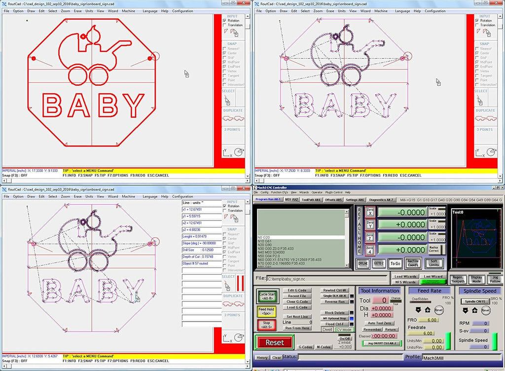 4 Axis CAD-CAM CNC Software I540023