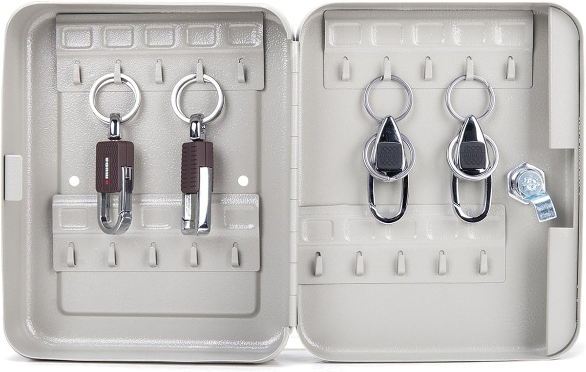 Carbon Steel Key Cabinet Storage Box Organizer with Mechanical Lock F269