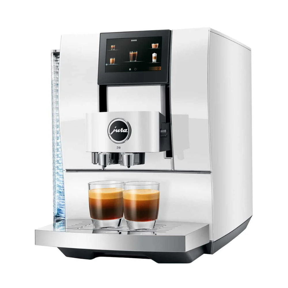 Automatic Coffee Machine Aluminum White O938559
