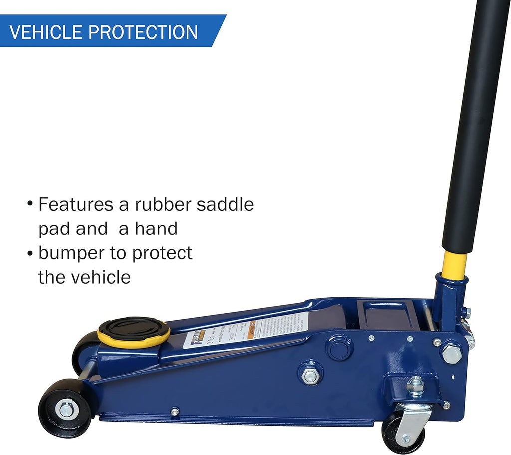 Heavy-duty 3 Ton Low Profile Floor Jack E6821