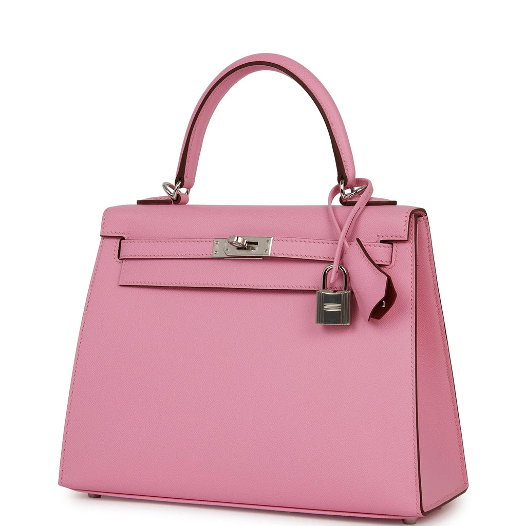 Pink 25 Leather Handbag E668