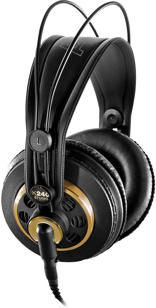 Black Condenser Microphone with Headphones & XLR Cable B918