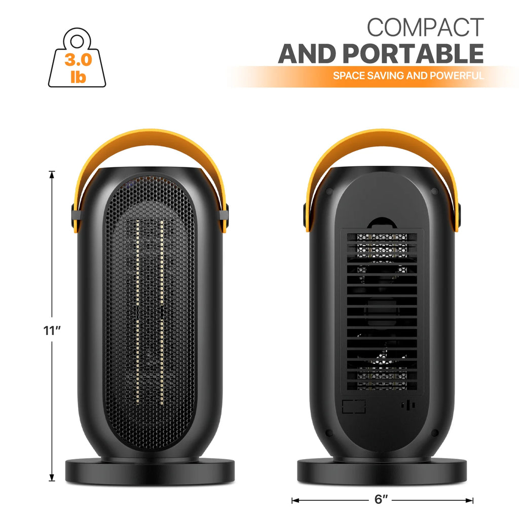 1200W PTC Portable Electric Space Heater H758261
