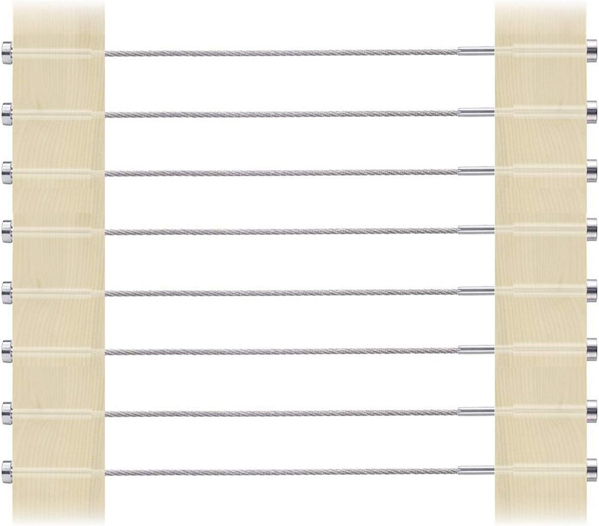 20 Pack Stainless Steel Cable Railing Hardware I58073