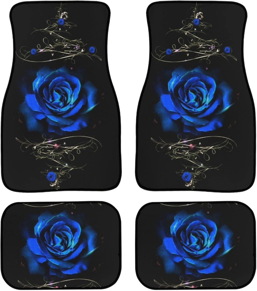Automotive Front & Rear Floor Mats Set of 4 Piece Universal Fit P1575